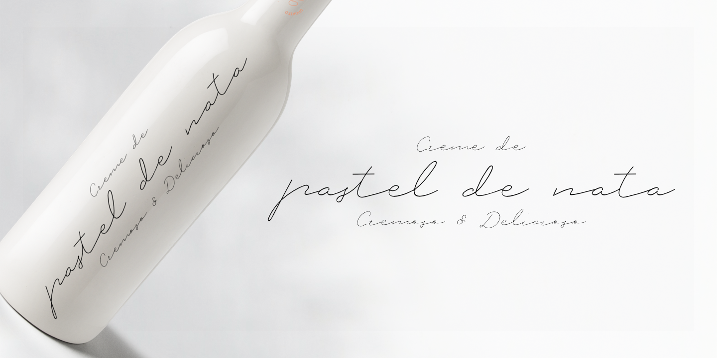 Пример шрифта Petit Nuage #11